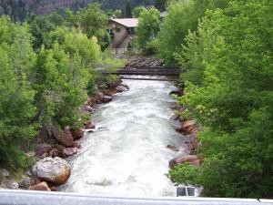 A mountain stream image